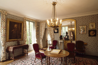Maison des Jardies salon