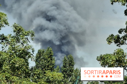 Un incendie important dans une zone industrielle de Bobigny, évitez le secteur