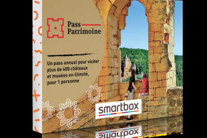Cadeaux de Noël 2020 : le coffret Pass Patrimoine, avec Smartbox et Le Guide Vert Michelin