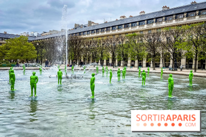 Les hommes de Bessines de Fabrice Hyber, l'exposition en plein air à voir au Palais Royal
