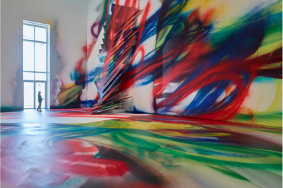 Visite nocturne de l'exposition La Couleur en fugue à la Fondation Louis Vuitton