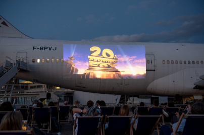 Ciné Tarmac : le cinéma en plein air du Musée de l'Air et de l'Espace