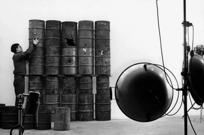 Christo, early works : l'exposition gratuite de la galerie Gagosian