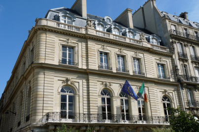 Journées du Patrimoine 2022 à l'Ambassade d'Irlande - Hôtel de Breteuil à Paris