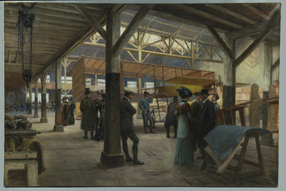 Grande galerie musée de l'air et de l'espace