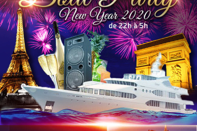 PRESTIGE BOAT PARTY NEW YEAR 2020 NOUVEL AN D’ EXCEPTION SUR LA SEINE ( FACE A NOTRE DAME DE PARIS ILLUMINÉE )