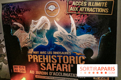 Prehistoric safari au Jardin d'Acclimatation, les photos