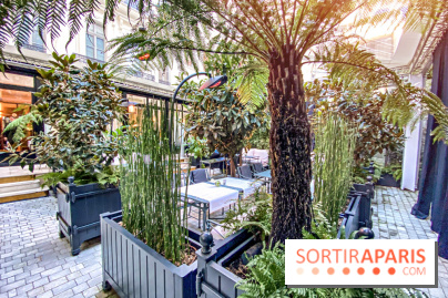 La terrasse d'hiver des Jardins du Faubourg