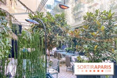 La terrasse d'hiver des Jardins du Faubourg