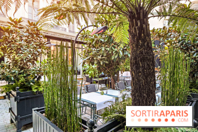 La terrasse d'hiver des Jardins du Faubourg
