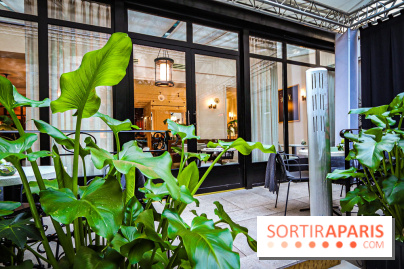 La terrasse d'hiver des Jardins du Faubourg