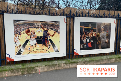 Exposition photo Tony Parker Tour Saint-Jacques 