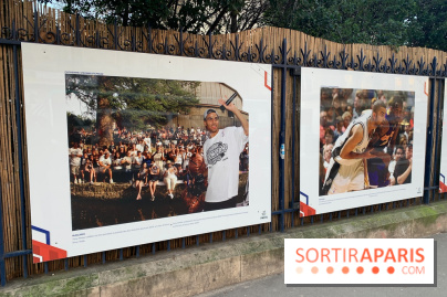 Exposition photo Tony Parker Tour Saint-Jacques 