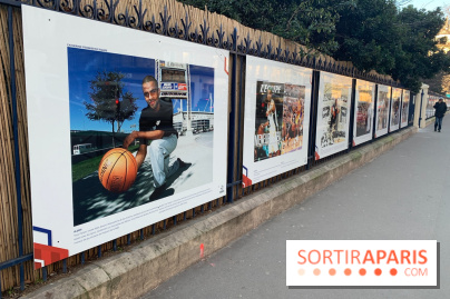 Exposition photo Tony Parker Tour Saint-Jacques 