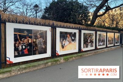 Exposition photo Tony Parker Tour Saint-Jacques 