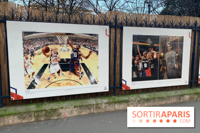 Exposition photo Tony Parker Tour Saint-Jacques 