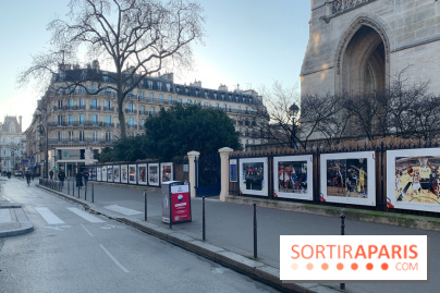 Exposition photo Tony Parker Tour Saint-Jacques 