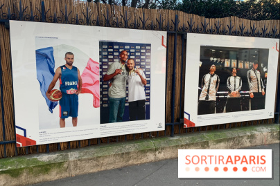 Exposition photo Tony Parker Tour Saint-Jacques 