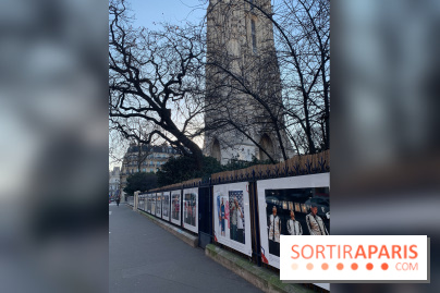 Exposition photo Tony Parker Tour Saint-Jacques 