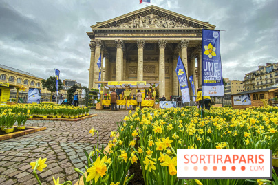Une Jonquille pour Curie au Panthéon