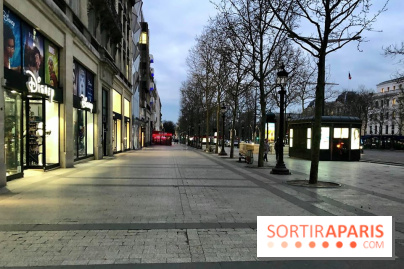 Coronavirus, Paris désert 