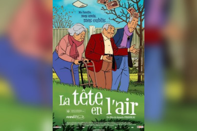 La tête en l'air