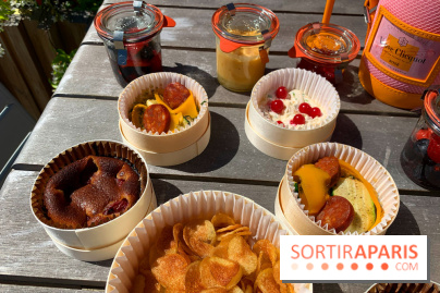 Panier pique-nique Jean Imbert x Veuve Clicquot