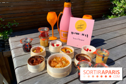 Panier pique-nique Jean Imbert x Veuve Clicquot