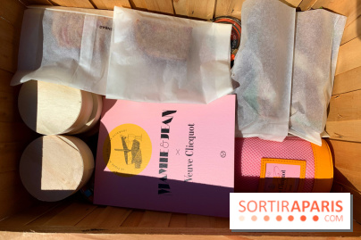 Panier pique-nique Jean Imbert x Veuve Clicquot