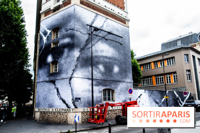 Hommage à Adama Traoré : l'artiste JR dévoile un collage géant à Paris, les photos