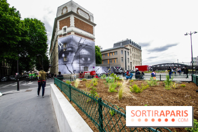 Hommage à Adama Traoré : l'artiste JR dévoile un collage géant à Paris, les photos