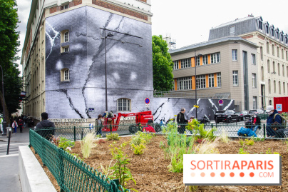 Hommage à Adama Traoré : l'artiste JR dévoile un collage géant à Paris, les photos