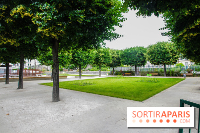 Le jardin des Arts-Albert Schweitzer à Paris, les photos