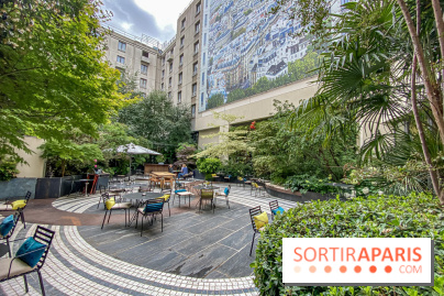 Terrasses du Novotel Paris les Halles, Jardin Privé 