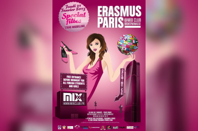Erasmus Paris : Soiree Speciale Filles