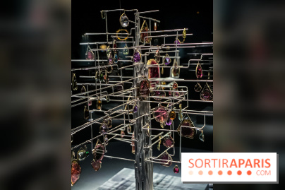 Photos Exposition Pierres Précieuses, du minéraux aux bijoux avec le Joaillier Van Cleef & Arpel