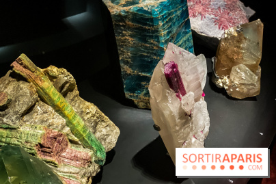 Photos Exposition Pierres Précieuses, du minéraux aux bijoux avec le Joaillier Van Cleef & Arpel vue