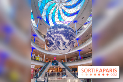 Gaïa de Luke Jerram à Beaugrenelle