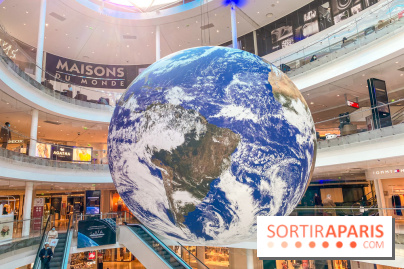 Gaïa de Luke Jerram à Beaugrenelle