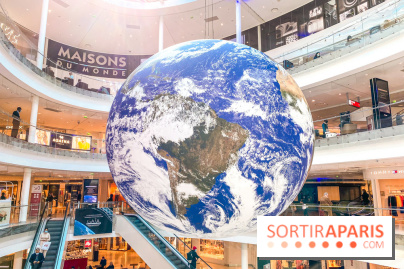 Gaïa de Luke Jerram à Beaugrenelle