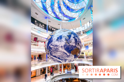 Gaïa de Luke Jerram à Beaugrenelle