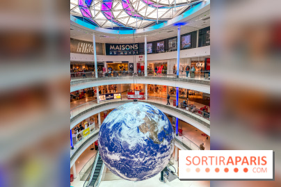 Gaïa de Luke Jerram à Beaugrenelle