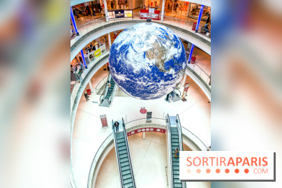 Gaïa de Luke Jerram à Beaugrenelle