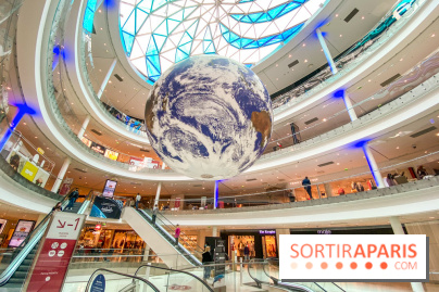 Gaïa de Luke Jerram à Beaugrenelle