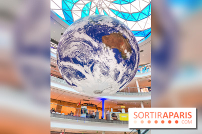 Gaïa de Luke Jerram à Beaugrenelle