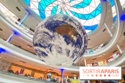 Gaïa de Luke Jerram à Beaugrenelle