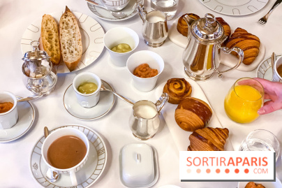 Le petit-déjeuner du Meurice Paris avec les viennoiseries de Cédric Grolet