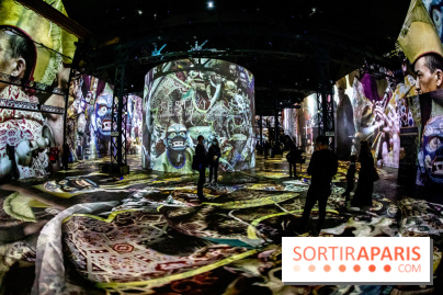 Photos : Exposition immersive Jimmy Nelson : The last sentinels à l’Atelier des Lumières 