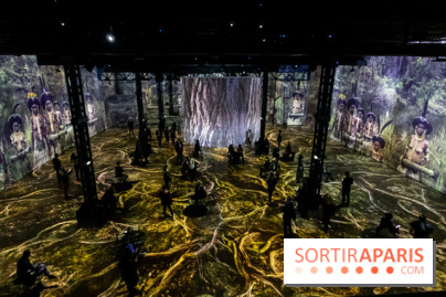 Photos : Exposition immersive Jimmy Nelson : The last sentinels à l’Atelier des Lumières 