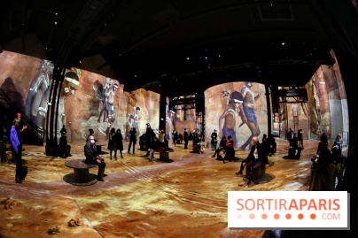 Photos : Exposition immersive Jimmy Nelson : The last sentinels à l’Atelier des Lumières 